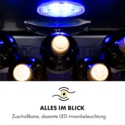 Vinamour 48 Uno Weinkühlschrank 128l 48Fl 3 Einschübe 4-18°C -Deutschland Klarstein Verkaufs-Shop 10035066 de 0008 logo