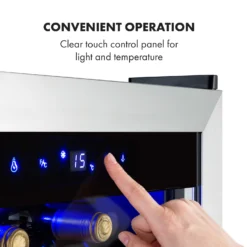 Vinamour 48 Uno Weinkühlschrank 128l 48Fl 3 Einschübe 4-18°C -Deutschland Klarstein Verkaufs-Shop 10035066 yy 0006 logo Klarstein Vinamour 48 Uno Weinkuehlschrank