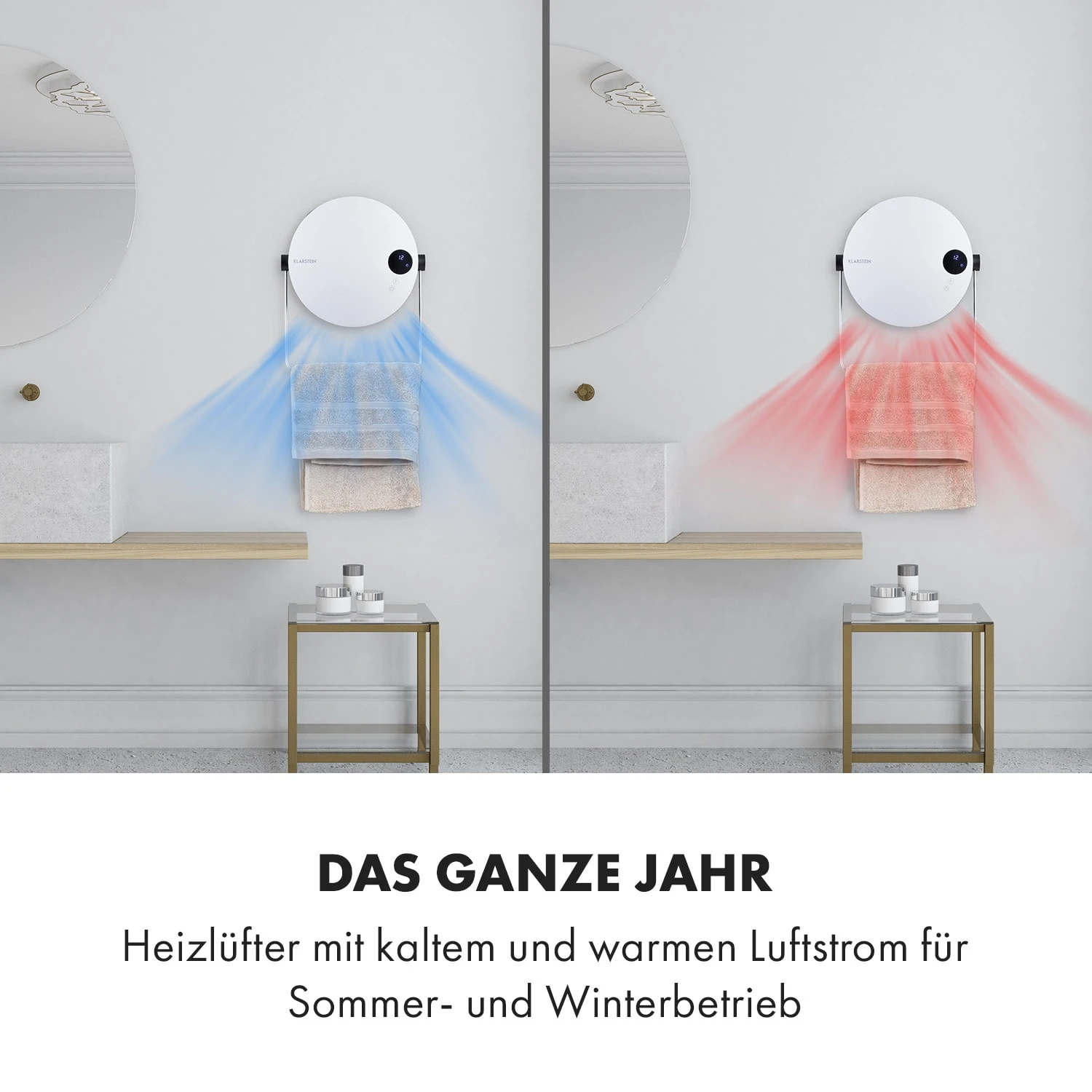 Hot Spot Pebble Heizlüfter 2000W Handtuchtrockner Timer Fernbedienung Hot Spot Pebble Heizlüfter 2000W Handtuchtrockner Timer Fernbedienung -Deutschland Klarstein Verkaufs-Shop 10035077 de 0004 logo