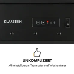 Bormio S Smart Elektrokamin 950/1900W Thermostat Wochentimer -Deutschland Klarstein Verkaufs-Shop 10035088 de 0006 logo