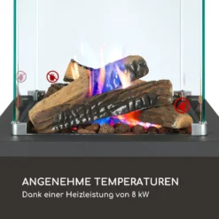 Flagranti Crystal View Gasheizstrahler 8kW Edelstahl -Deutschland Klarstein Verkaufs-Shop 10035094 de 0003 logo