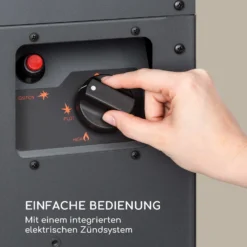 Flagranti Crystal View Gasheizstrahler 8kW Edelstahl -Deutschland Klarstein Verkaufs-Shop 10035094 de 0004 logo