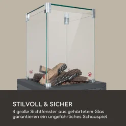 Flagranti Crystal View Gasheizstrahler 8kW Edelstahl -Deutschland Klarstein Verkaufs-Shop 10035094 de 0005 logo