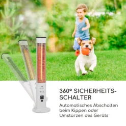 Heat Guru Plus Outdoor Heizstrahler 1200W 3 Heizstufen Fernbedienung -Deutschland Klarstein Verkaufs-Shop 10035096 de 0005 logo