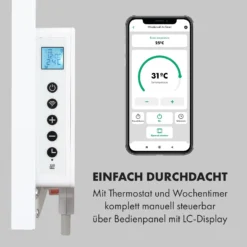 Wonderwall Air Art Smart Infrarotheizung 60x60cm 350W Wandinstallation App-Steuerung Berge -Deutschland Klarstein Verkaufs-Shop 10035113 de 0007 logo