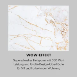 Wonderwall Air Art Smart Infrarotheizung 80x60cm 500W Wandmontage Marmor -Deutschland Klarstein Verkaufs-Shop 10035123 de 0005 logo