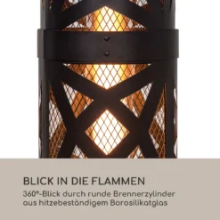 Goldflame Style Terrassenheizstrahler 11,2 KW 360°-Blick Mobil -Deutschland Klarstein Verkaufs-Shop 10035140 de 0005 logo