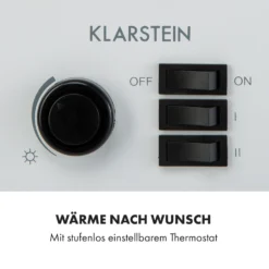 Leoben Elektrischer Kamin 900 / 1800 W Thermostat PanoramaView -Deutschland Klarstein Verkaufs-Shop 10035148 de 0004 logo