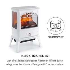 Leoben Elektrischer Kamin 900 / 1800 W Thermostat PanoramaView -Deutschland Klarstein Verkaufs-Shop 10035148 de 0007 logo