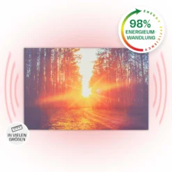 Wonderwall Air Art Infinite 580 Infrarotheizung 90x60 Cm
