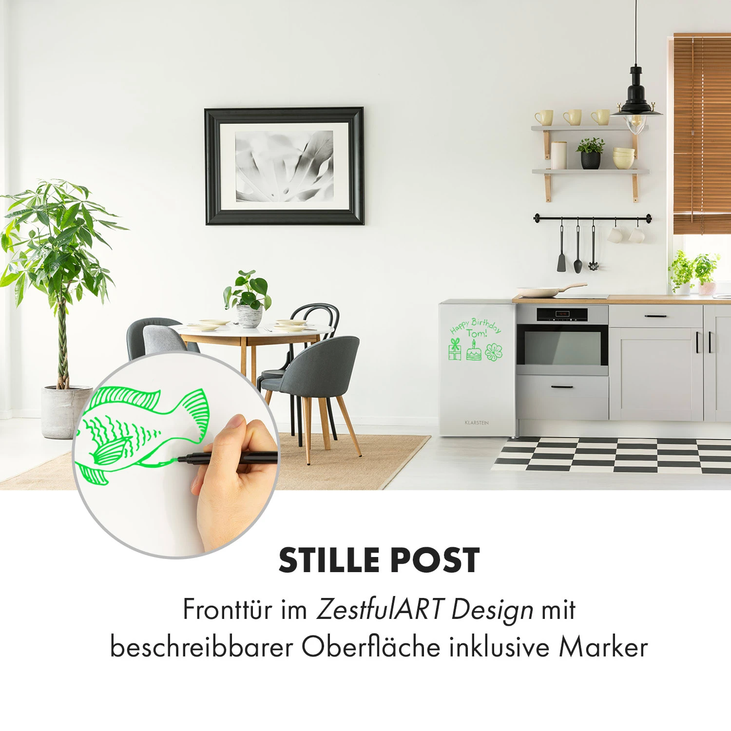 Spitzbergen Uni Kühlschrank 91 Liter 10-Liter-Gefrierfach 2 Böden Spitzbergen Uni Kühlschrank 91 Liter 10-Liter-Gefrierfach 2 Böden -Deutschland Klarstein Verkaufs-Shop 10035192 de 0002 logo