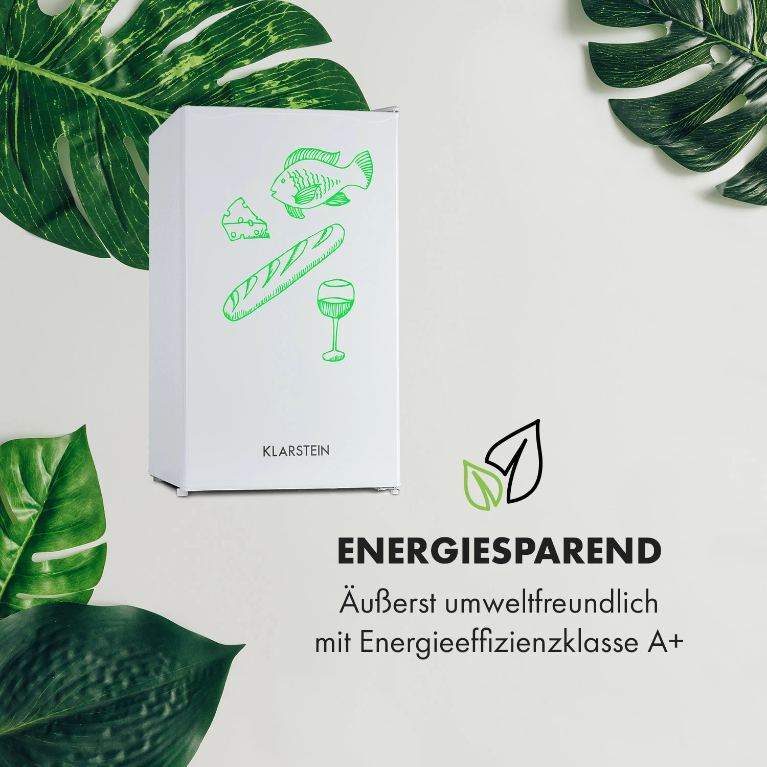 Spitzbergen Uni Kühlschrank 91 Liter 10-Liter-Gefrierfach 2 Böden Spitzbergen Uni Kühlschrank 91 Liter 10-Liter-Gefrierfach 2 Böden -Deutschland Klarstein Verkaufs-Shop 10035192 de 0004 logo