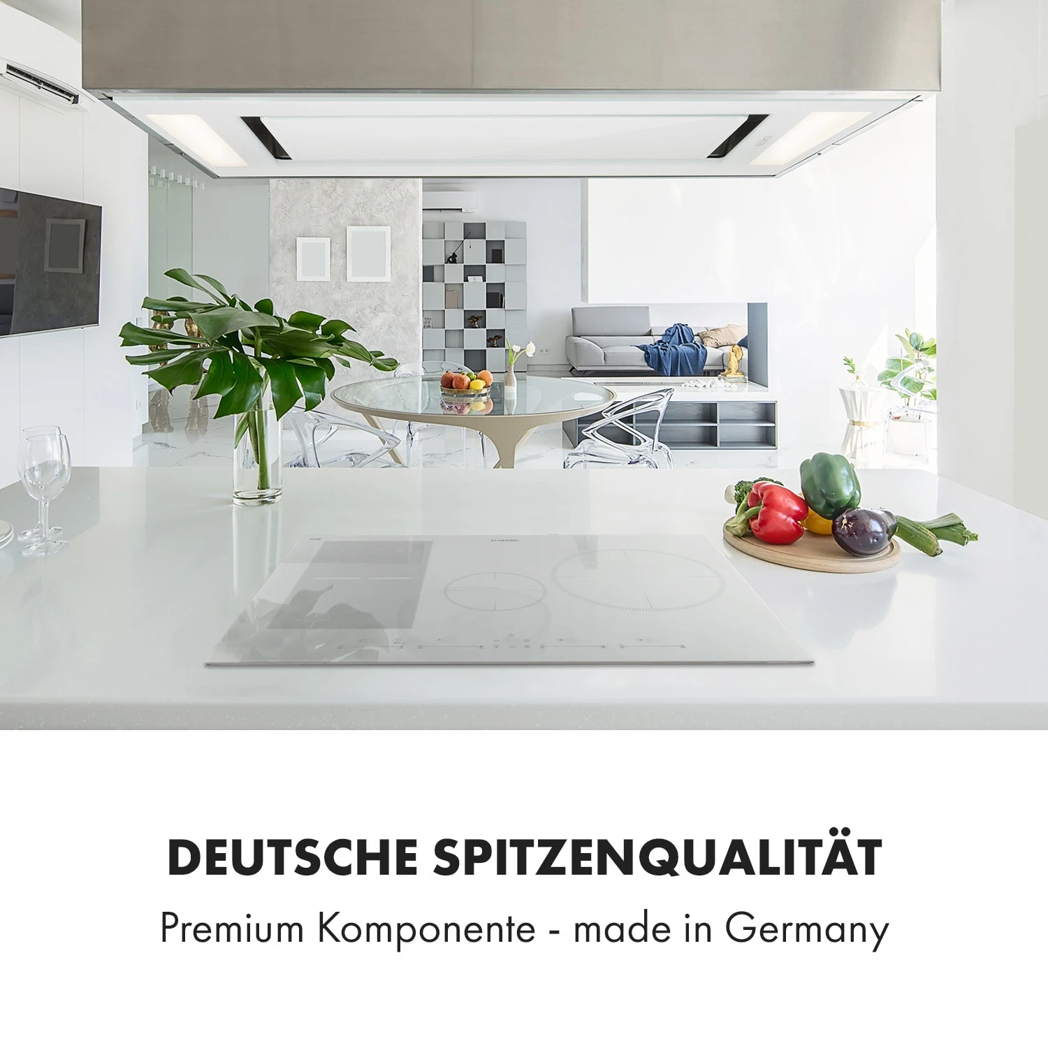 Delicatessa 77 Hybrid Einbaukochfeld Induktion 4 Zonen 7000W Delicatessa 77 Hybrid Einbaukochfeld Induktion 4 Zonen 7000W -Deutschland Klarstein Verkaufs-Shop 10035199 de 0008 logo