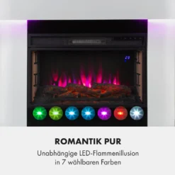 Aargau Smart Elektrischer Kamin 1000/2000W LED 18-27 °C Wochentimer -Deutschland Klarstein Verkaufs-Shop 10035204 de 0003 logo