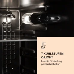 Obsidian Kühlschrank 90 Liter Gemüsefach 4 Obsidian Kühlschrank 90 Liter Gemüsefach -Deutschland Klarstein Verkaufs-Shop 10035207 de 0005 logo