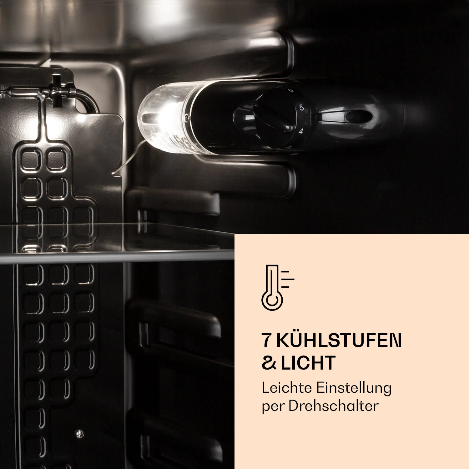 Obsidian Kühlschrank 90 Liter Gemüsefach Obsidian Kühlschrank 90 Liter Gemüsefach -Deutschland Klarstein Verkaufs-Shop 10035207 de 0005 logo