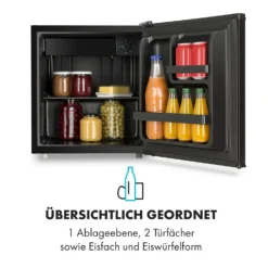 Obsidian Kühlschrank 46 Liter Gemüsefach 4 Obsidian Kühlschrank 46 Liter Gemüsefach -Deutschland Klarstein Verkaufs-Shop 10035209 de 0005 logo