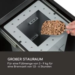 Heat Hunter Pellet-Terrassenheizer 12,2 KW Mobil Edelstahl -Deutschland Klarstein Verkaufs-Shop 10035216 de 0007 logo