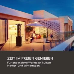 Heat Hunter Pellet-Terrassenheizer 12,2 KW Mobil Edelstahl -Deutschland Klarstein Verkaufs-Shop 10035216 de 0008 logo