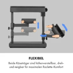 Appenzell XL Raclette Mit Grill 600 W Thermostat 2 Käseträger 6 Appenzell XL Raclette Mit Grill 600 W Thermostat 2 Käseträger -Deutschland Klarstein Verkaufs-Shop 10035218 de 0007 logo