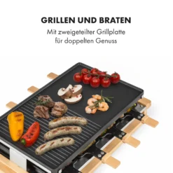 Tournedo Raclette 1200W Aluminiumguss 8 Personen Holz-Dekor 2 Tournedo Raclette 1200W Aluminiumguss 8 Personen Holz-Dekor -Deutschland Klarstein Verkaufs-Shop 10035219 de 0003 logo