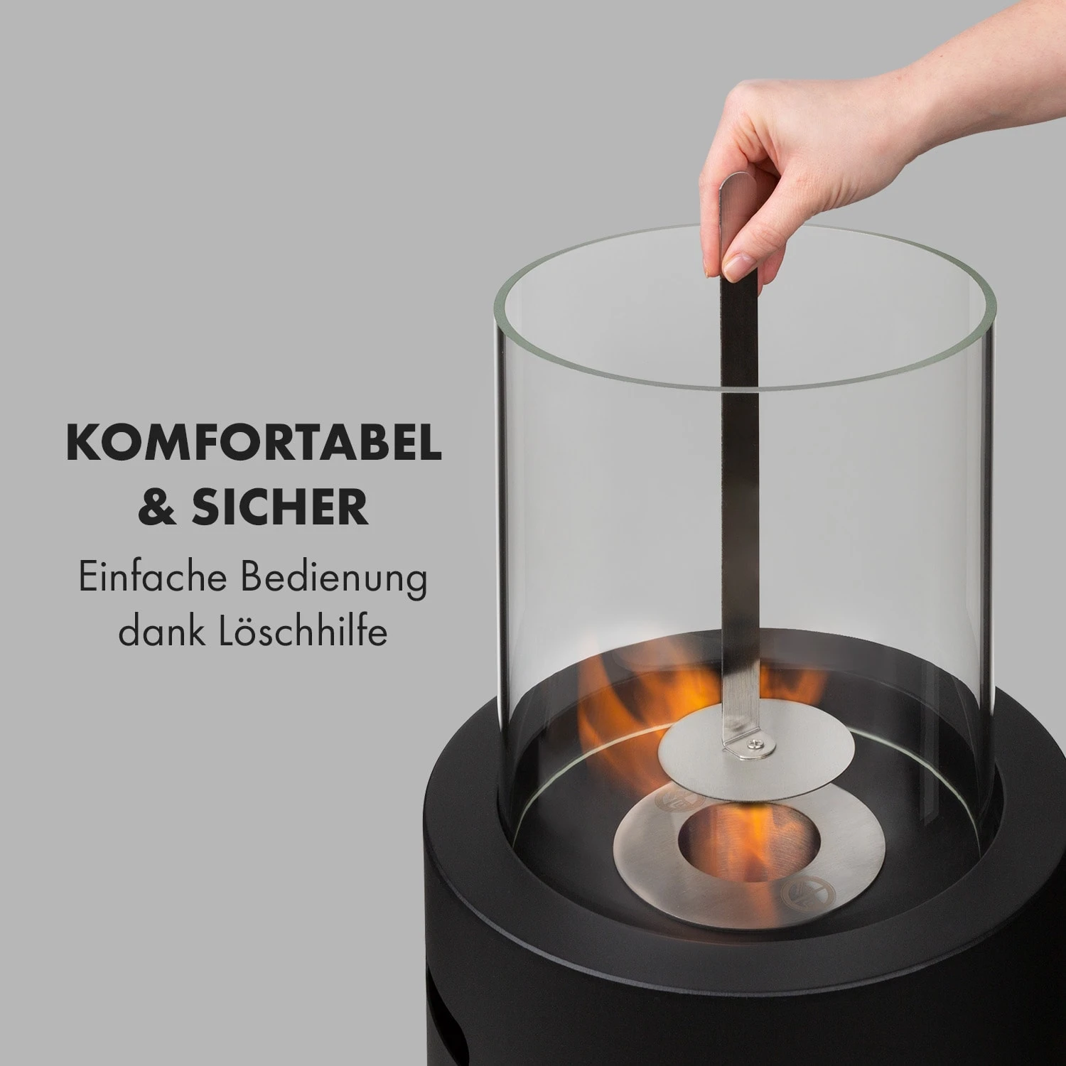 Phantasma Skyfire Ethanol-Kamin Sicherheitsbrenner Löschhilfe Phantasma Skyfire Ethanol-Kamin Sicherheitsbrenner Löschhilfe -Deutschland Klarstein Verkaufs-Shop 10035230 de 0005 logo