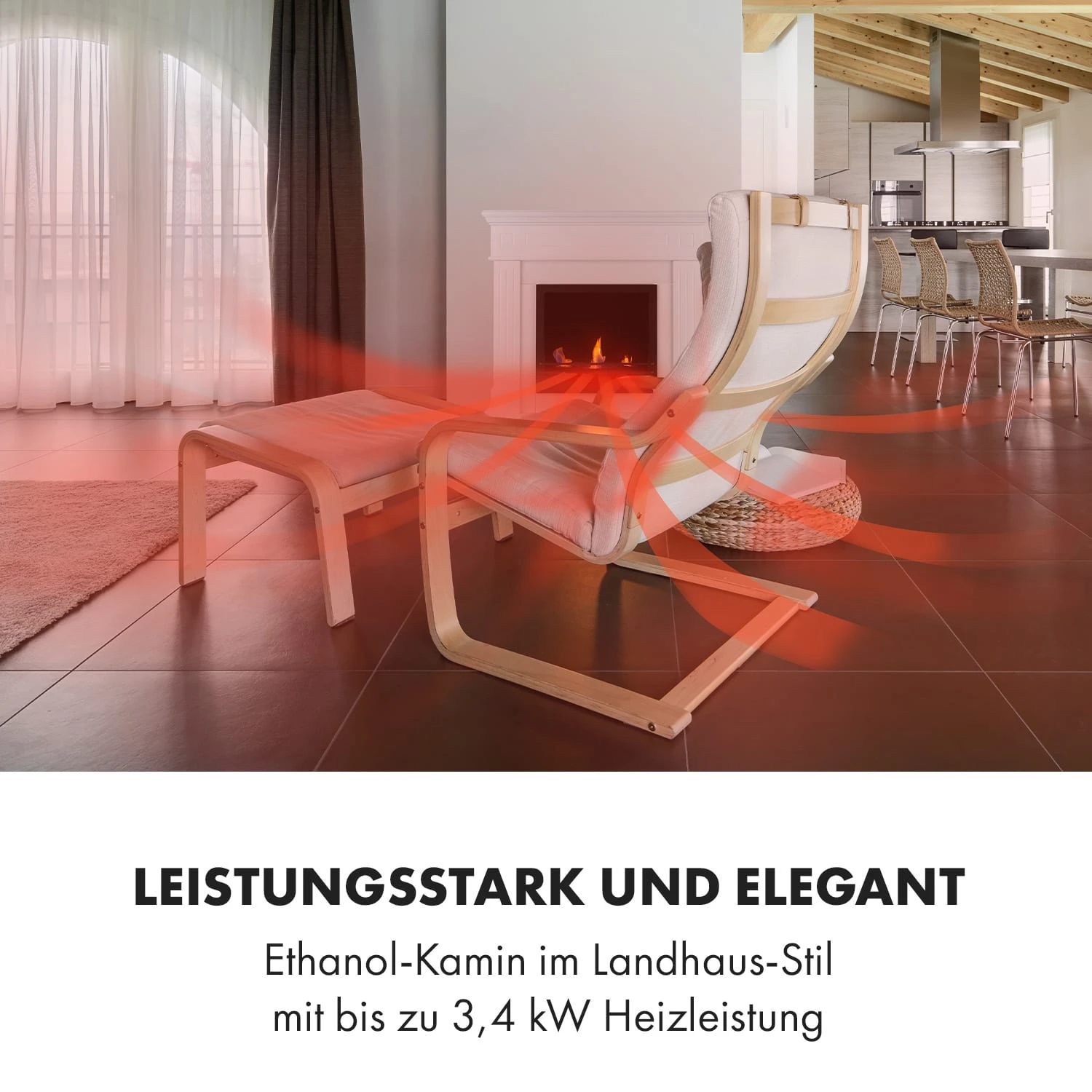 Phantasma Manor Ethanol-Kamin 3,4 kW Landhausstil MDF Phantasma Manor Ethanol-Kamin 3,4 KW Landhausstil MDF -Deutschland Klarstein Verkaufs-Shop 10035232 de 0002 logo