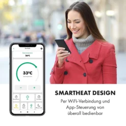 Bornholm Single Smart Konvektionsheizgerät 1000 W App-Steuerung 6 Bornholm Single Smart Konvektionsheizgerät 1000 W App-Steuerung -Deutschland Klarstein Verkaufs-Shop 10035236 de 0007 logo