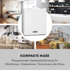 Happy Hour Minibar 5-15°C EEK G 25dB LED-Licht -Deutschland Klarstein Verkaufs-Shop 10035241 de 0003 logo