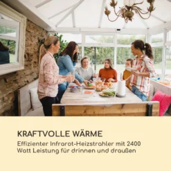 Cosmic Beam Smart 24 Infrarot-Heizstrahler 2400W App-Steuerung Fernbedienung -Deutschland Klarstein Verkaufs-Shop 10035257 de 0003 logo