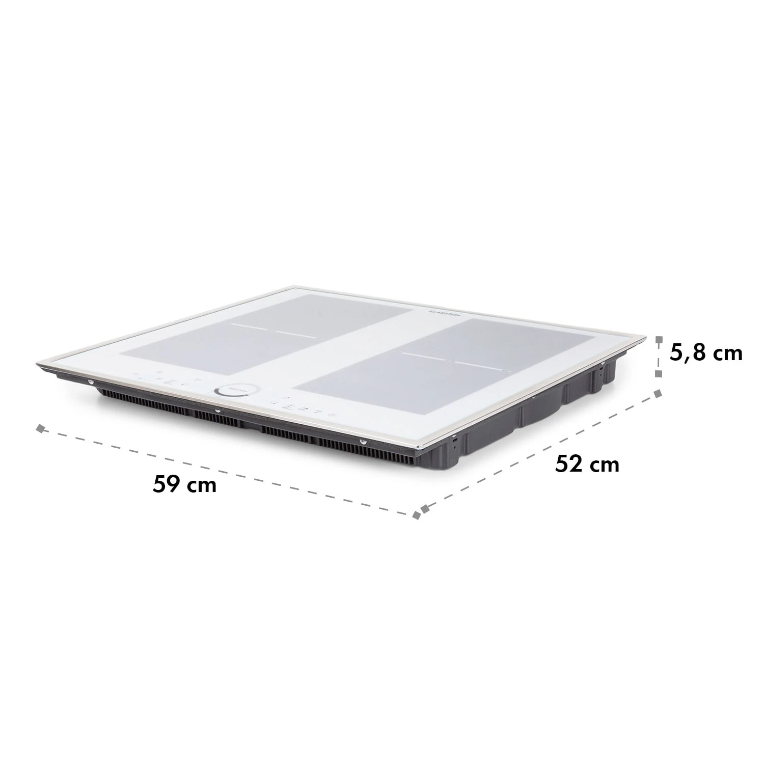 Delicatessa 60 Prime Induktionskochfeld 4 Zonen 7000W Timer Delicatessa 60 Prime Induktionskochfeld 4 Zonen 7000W Timer -Deutschland Klarstein Verkaufs-Shop 10035267 yy 0011 logo Klarstein Delicatessa 60 Prime Kochfeld weiss