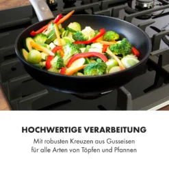 Victoria 4 Zonen Gaskochfeld 4-flammig Sabaf-Brenner Glaskeramik 7 Victoria 4 Zonen Gaskochfeld 4-flammig Sabaf-Brenner Glaskeramik -Deutschland Klarstein Verkaufs-Shop 10035271 de 0008 logo
