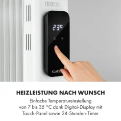 Thermaxx Elevate Smart Ölradiator 2720W 7-35 °C 24h-Timer App-Steuerung 3 Thermaxx Elevate Smart Ölradiator 2720W 7-35 °C 24h-Timer App-Steuerung -Deutschland Klarstein Verkaufs-Shop 10035276 de 0004 logo