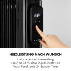 Thermaxx Elevate Smart Ölradiator 2720W 7-35 °C 24h-Timer App-Steuerung -Deutschland Klarstein Verkaufs-Shop 10035277 de 0004 logo