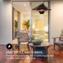 Heat Hexa Infrarot-Heizstrahler 800/1200/2000W Halogen IP34 LED -Deutschland Klarstein Verkaufs-Shop 10035285 de 0003 logo