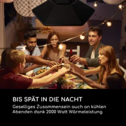 Heat Hexa Infrarot-Heizstrahler 800/1200/2000W Halogen IP34 LED -Deutschland Klarstein Verkaufs-Shop 10035285 de 0007 logo