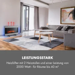 Basel Illumine Elektrokamin Flammenillusion 2000 W 2 Stufen Dimmbar -Deutschland Klarstein Verkaufs-Shop 10035297 de 0005 logo