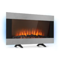 Basel Illumine Elektrokamin Flammenillusion 2000 W 2 Stufen Dimmbar