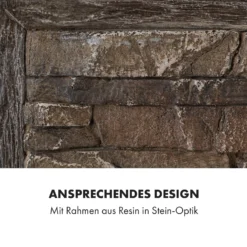 Alpbach Elektrischer Kamin 1800W 2 Heizstufen 65 Cm Stein-Optik -Deutschland Klarstein Verkaufs-Shop 10035314 de 0005 logo