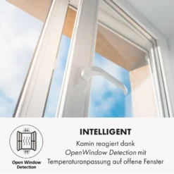 Alpbach Snow Elektrischer Kamin 1800W 2 Heizstufen 65 Cm Weißer Rahmen -Deutschland Klarstein Verkaufs-Shop 10035315 de 0004 logo