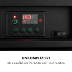 Carinthia Elektrokamin 1800W LED Wochentimer Fernbedienung Heizer -Deutschland Klarstein Verkaufs-Shop 10035316 de 0004 logo