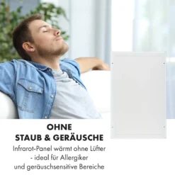 Midnight Sun Decken-Infrarotheizung 130,5 X 70,5 Cm 800 W -Deutschland Klarstein Verkaufs-Shop 10035323 de 0008 logo