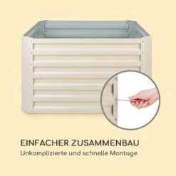 High Grow Straight Hochbeet 100x60x100cm 600l Stahl -Deutschland Klarstein Verkaufs-Shop 10035333 de 0007 logo