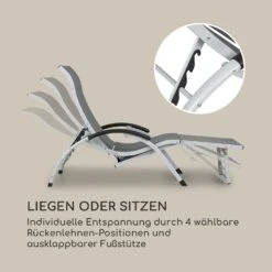 Sunnyvale Liegestuhl Mit Fußteil Aluminium 4-Stufen -Deutschland Klarstein Verkaufs-Shop 10035337 de 0004 logo