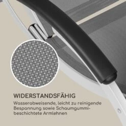 Sunnyvale Liegestuhl Mit Fußteil Aluminium 4-Stufen -Deutschland Klarstein Verkaufs-Shop 10035337 de 0005 logo