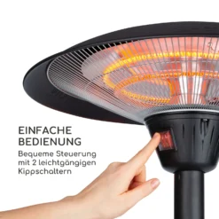 Loras Infrarot-Heizstrahler Carbon-Heizspiralen 2100W IP44 -Deutschland Klarstein Verkaufs-Shop 10035343 de 0007 logo