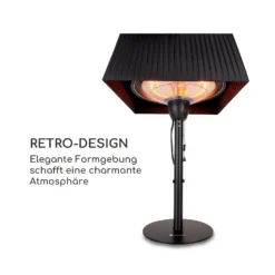 Loras Style Tisch-Heizstrahler Karbon-IR-Heizelement 1500W -Deutschland Klarstein Verkaufs-Shop 10035344 de 0006 logo