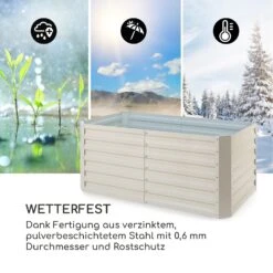 High Grow Straight Hochbeet 120x60x60cm 432l Stahl -Deutschland Klarstein Verkaufs-Shop 10035349 de 0006 logo