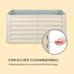 High Grow Straight Hochbeet 120x60x60cm 432l Stahl -Deutschland Klarstein Verkaufs-Shop 10035349 de 0007 logo