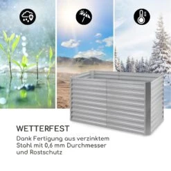 High Grow Straight Hochbeet 200x90x100cm 1800l Stahl -Deutschland Klarstein Verkaufs-Shop 10035354 de 0006 logo